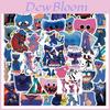 Autocolante PVC Huggy Wuggy Poppy Playtime 50 buc Decaluri Anime Graffiti Impermeabile Pentru Laptop Skateboard și Mai Mult