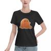 SCP 999 Potwór łaskotania Koszulka Damska Krótki Rękaw Koszulki Okrągły Dekolt Ubrania Bawełna Letnie T-shirty Streetwear