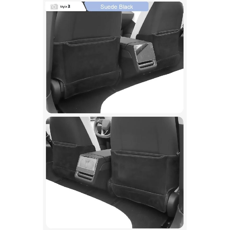 For Tesla Model Y Juniper Seat Anti-kick Pad Rear Safety Seat Anti-Wear Pad Model 3 Highland Rear Seat Car Backrest Protection