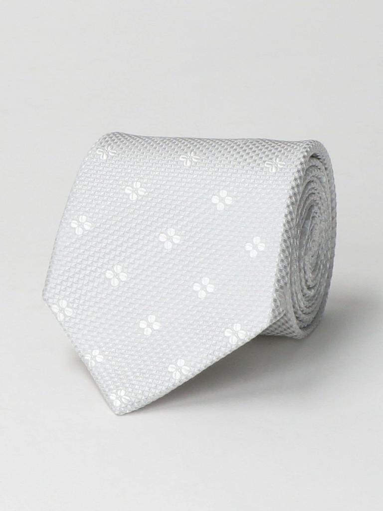 United Arrows Green Label Relaxing GLR Seide Formal 8.0cm Komon Krawatte, 31346994765 0700 SILBER(07) KOSTENLOS