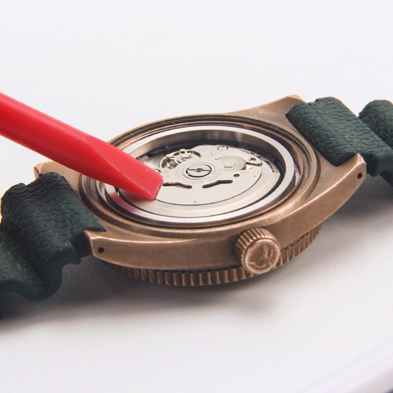 Watch Repair Tool Lightweight Watch Cleaning Sticks Plastic Watch Movement Installation Auxiliary Rod for Fine Repair