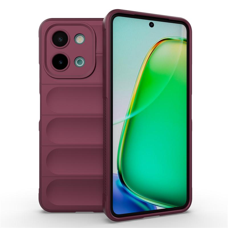 Shockproof Phone Case For Vivo Y28 4G Case Anti-Slip Silicone Full Back Cover Vivo Y28 4G Case For Vivo Y28 Y 28 4G 6.68 Inch