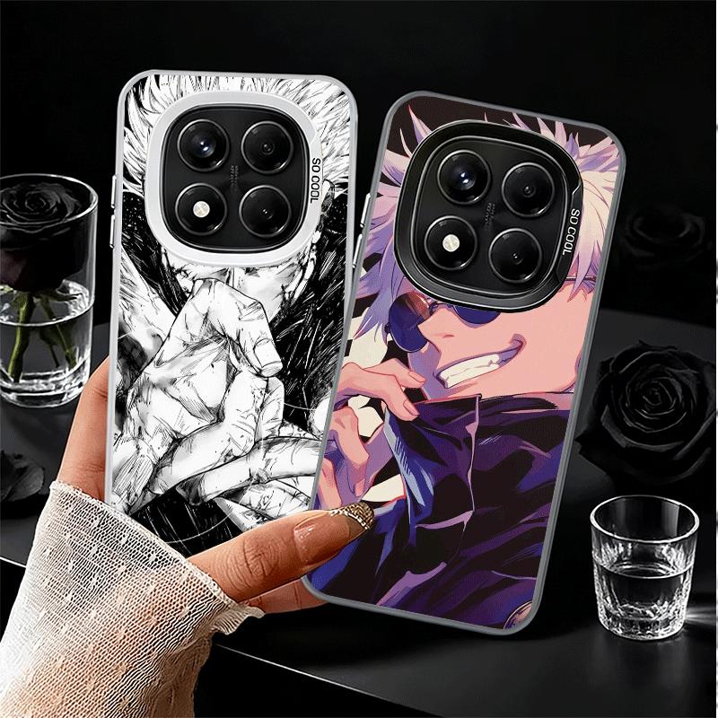 Anime Gojo Satoru JUJUSU Soft Phone Case for Xiaomi Redmi Note 13 14 15 Pro Plus 12S 12 11S 11 11T 10S 10 Shockproof Cover Back