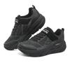 Skechers Fabric Velcro Simple Casual Outdoor Anti-Kick Wear-Resistant Low-Top Kids Running Shoes Kids sneakers Black 405030L-BKCC
