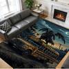 Crystal Velvet Rug Soft Non Slip Indoor Floor Mat Home DecorJeepers Creepers The Creeper