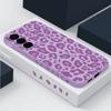 Luxury Leopard Print Lanyard Case For Samsung Galaxy A55 A54 A35 5G A25 A15 A16 S25 A14 A34 A52 A53 S20 S21 FE S22 S23 S24 Ultra