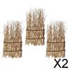 2x Japanese Tray Decoration, Sashimi Plate Decorative Accesssory, Desktop Fence Sushi Decor for Home