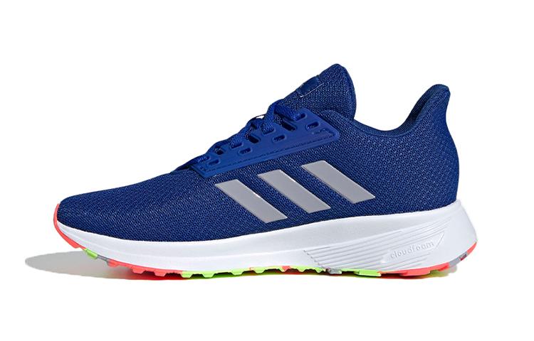 

Adidas Duramo 9 Athleisure Breathable Low top Kids Running Shoes Blue Gray Children Aged 3 7 Years Old FV8824 31.5