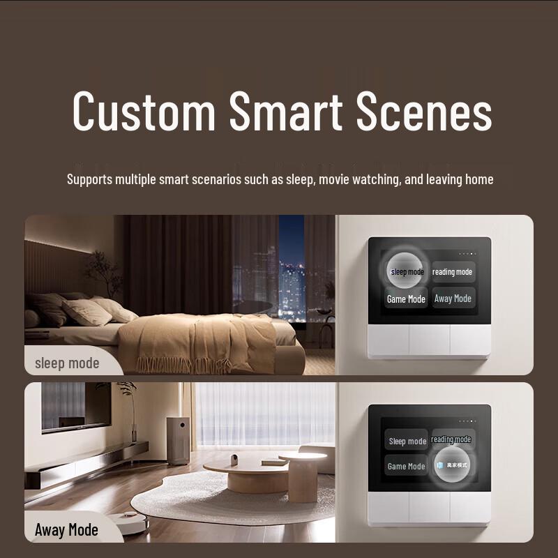 Xiaomi Smart Home Panel Switch with Voice Control and Bluetooth Gateway