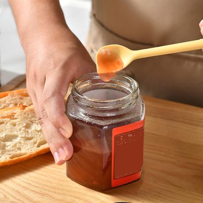 3 st/set Silikon Dubbeländad Syltsskrapa Sked Smörskrapa Syltskrapa Hushållsblandpinne Sked Köksredskap