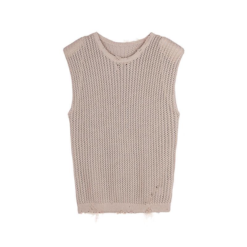 JNBY Women's Cropped Knit Tank Top