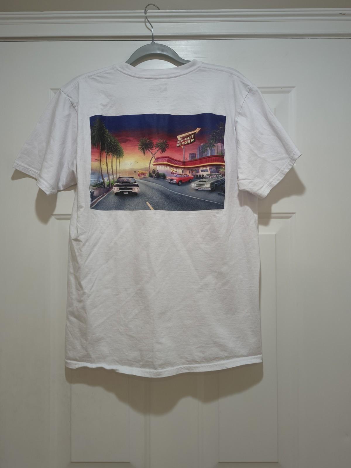 In-N-Out Burger Arizona Men s Graphic White Shirt size Large Unisex T-Shirt XXXL