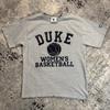 Vintage 90s Duke Woman's Basketball Single-Stitch T-Shirt Size Large Made In USA Unisex T-Shirt