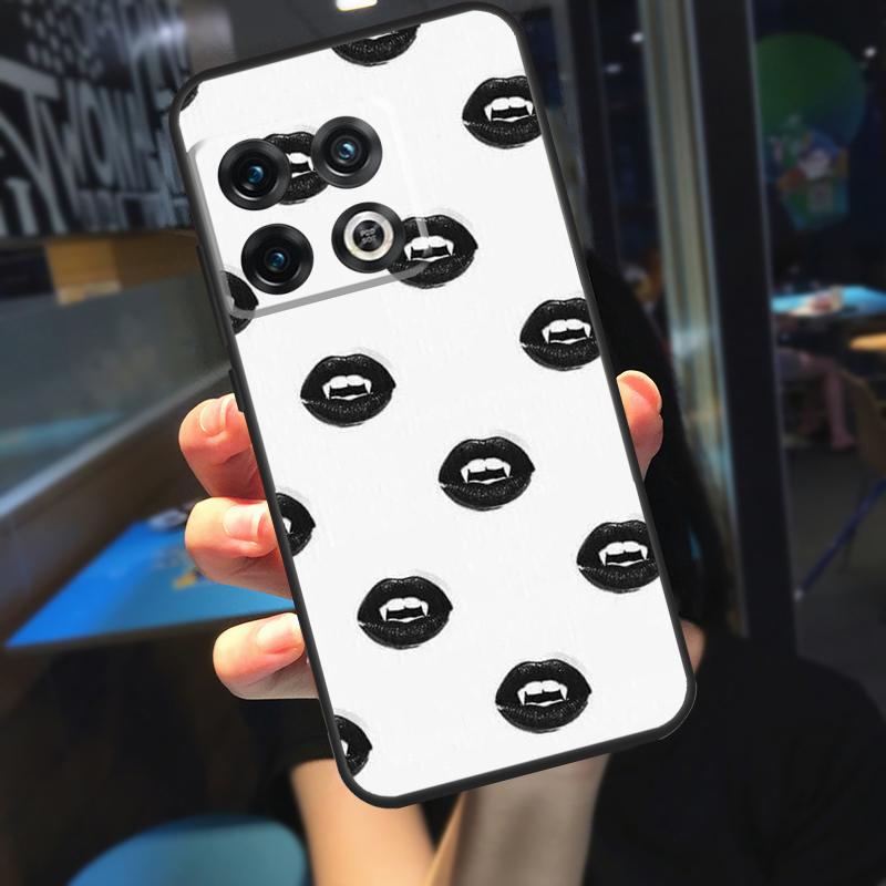 Sexy Vampire Lips Funda For OnePlus 13 12 R 11 9 10 Pro 8T 9RT 10T OnePlus Nord 4 CE 2 3 Lite N30 N20 Case