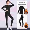 WEZHO Women's Thermal Two-Piece Sports Set