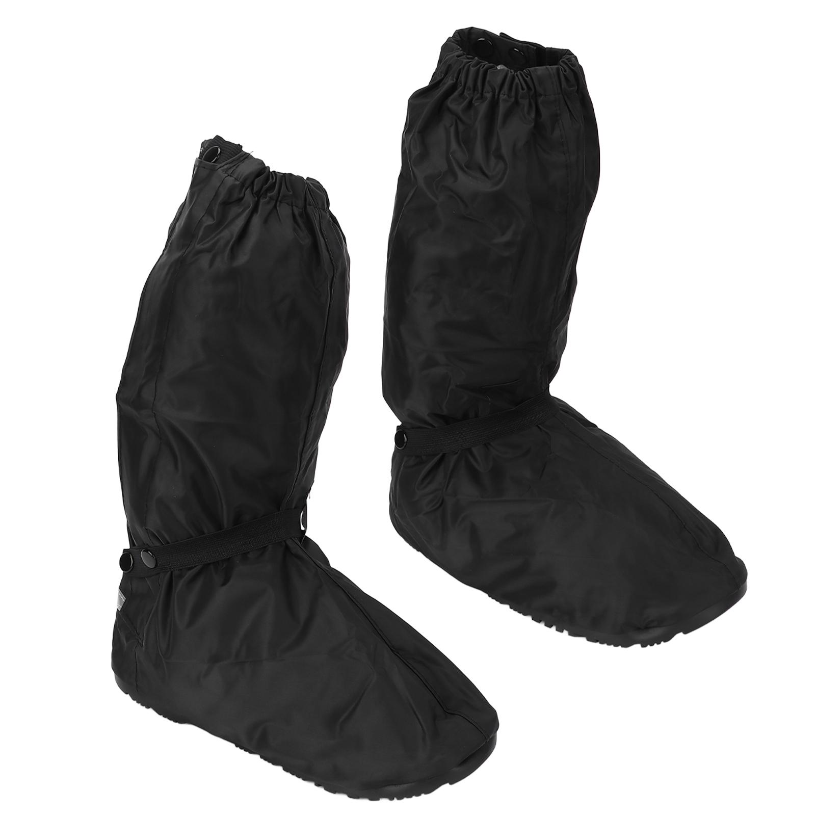 

Oxford Cloth Rain Shoe Covers Waterproof Rain Snow Shoe Protectors Reusable OvershoesM M(for 4-6.5kg)