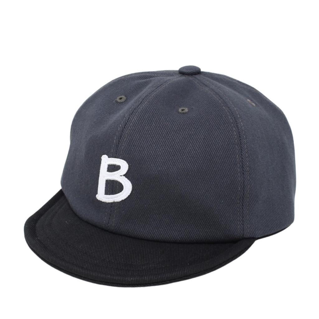 Fabulous Umpire Short Size Two-Tone Cap, Brim, All-Season, 57.5-60.0 cm, Gray/Black