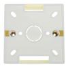 86 Type Wall Switches Socket Protections Box Electrical Outlet Mounting Box White Plastic Protections Box Easy to Install