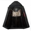 Men's Detachable Hooded Cotton Coat for Business Casual Dads