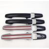 Kohlefaser-Stil Außen Türgriff Abdeckung Zierleiste für Honda Civic 2006-2011 Außen Haltegriff Rahmen Hülle Aufkleber Auto-Styling