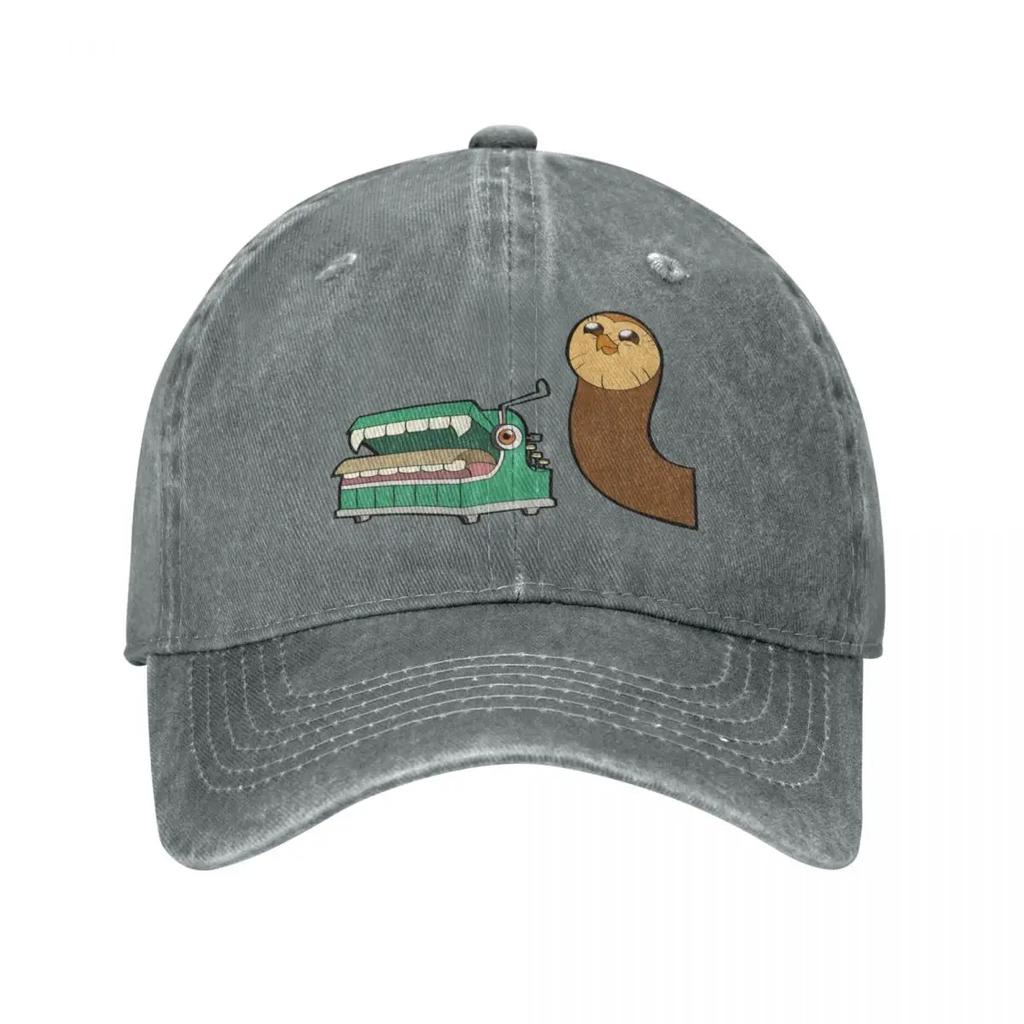 Hooky and his Typewriter Baseball Cap Sunhat Icon Designer Hat Women'S Hat Men'S
