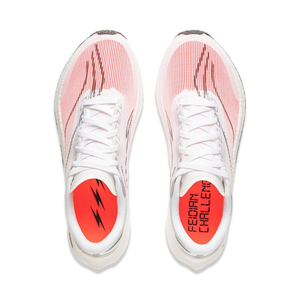 New LINING Feidian 4 Challenger Running Shoes Women's Low Top Standard White ARMU006-10