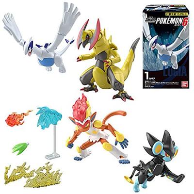 SHODO Pocket Monsters Pokemon 6 Set mit 5 Typen verkauft in einem [Komplett (vollständig)] Keine Box.