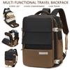 Fluggesellschaftszugelassener Unisex-Reiserucksack mit Schuhfach für 15,6-Zoll-Laptop, Robuster Tagesrucksack für Business School, Wandern und Kurztrips