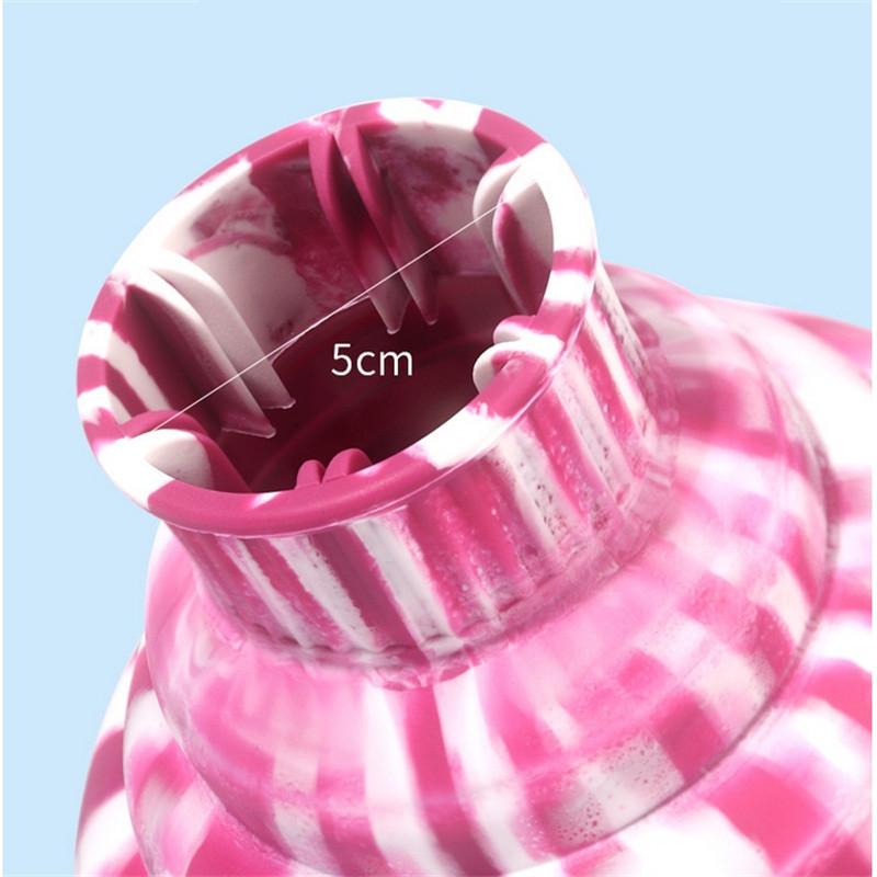 1PC Gradient Foldable Silicone Hairdryer Diffuser Cover Temperature Resistant Silica Hairdressing Curly Styling Hair Salon Tool
