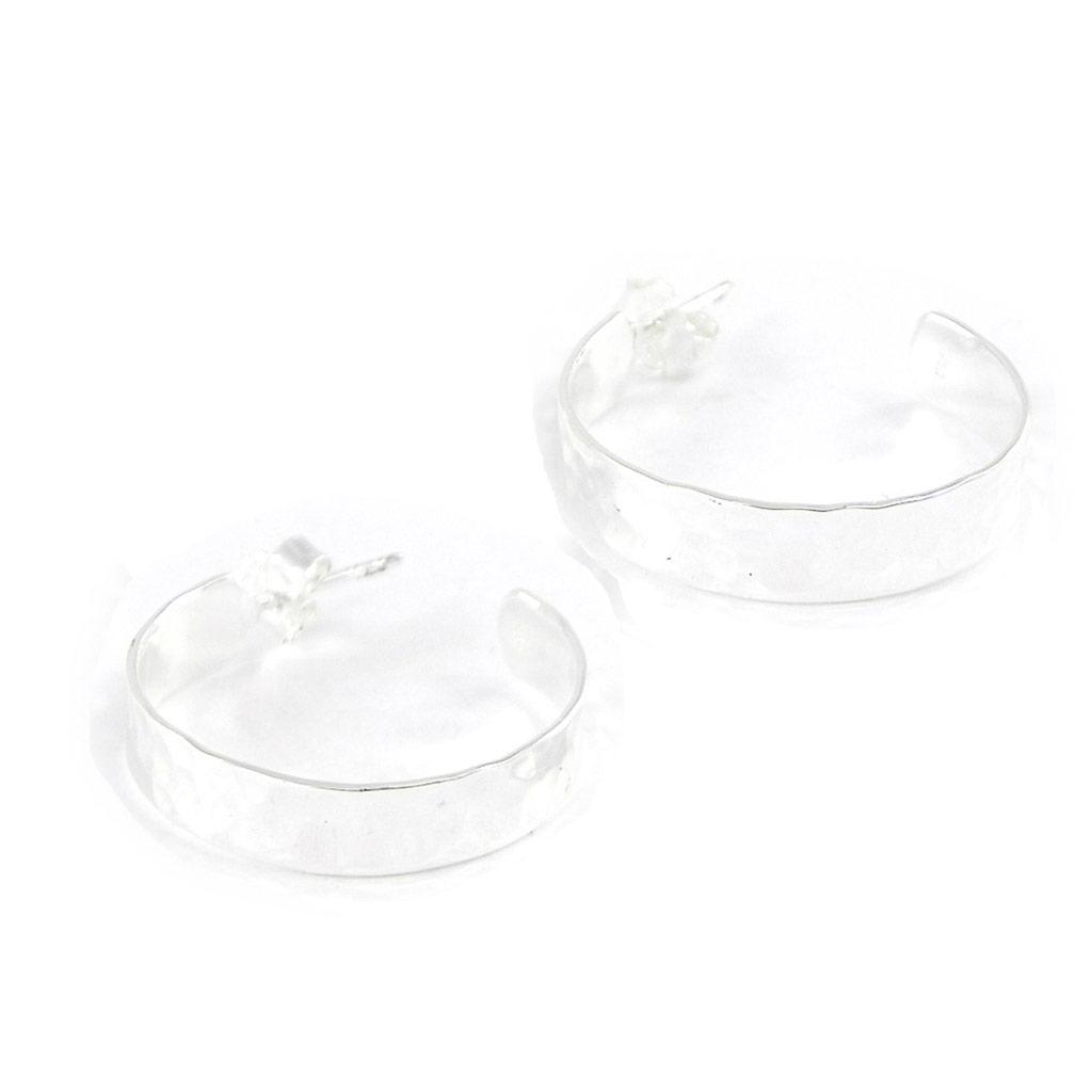 Les Trésors De Lily [G2075] - Créoles Argent 'Cleopatra' 2. 5 cm