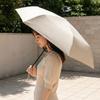 Solid Color Portable Capsule Umbrella UV Protection Dual-Use Umbrella  Sun Protection