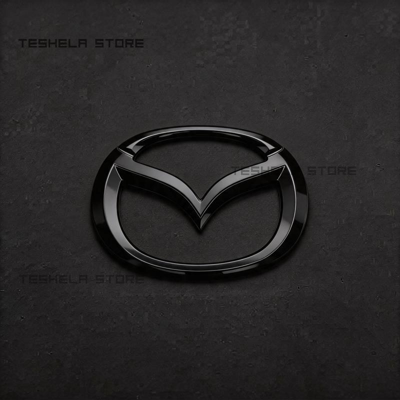 AAEU1 For MAZDA MX5 NC 2005-2015 Car Styling Front Badge Rear Trunk Emblems Car Letters Fender Badge Trunk Nameplate Logo Sticker