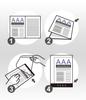 Plustek A4/Letter Size Document Carrier Sheets (5-Pack) - Protects fragile paper and A3 size documents with Epson, Brother, Fujitsu, and Canon documen
