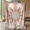 Glamorous Leopard Diamonds 1 Theme blanket Lightweight Warm Flannel Blanket Decorative Throw Blanket for Home Decoration