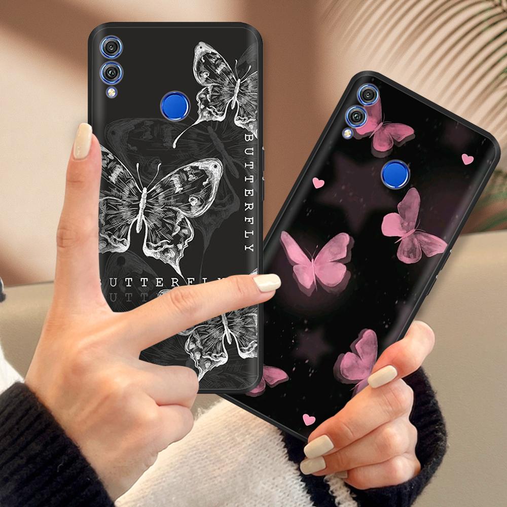 Phone Case For Honor 8X Case Soft TPU Silicone Back Cover For Huawei Honor 8X Cases Shockproof Honor8X Cute Painted Cover Fundas