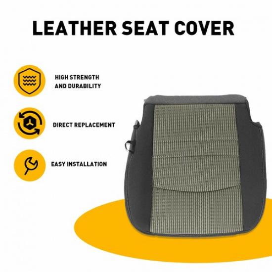 

For 2009-2012 Dodge 1500 Ram 3500 Driver 2500 Bottom Seat Cover Replacement Hot