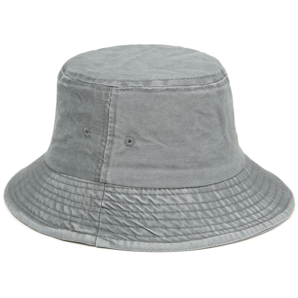 Budget Herren Stylisch Faltbar Lässig Vintage Retro Säure Stein Gewaschen Baumwolle Denim Used Golf Fischer Eimer Sonnenhut Unisex