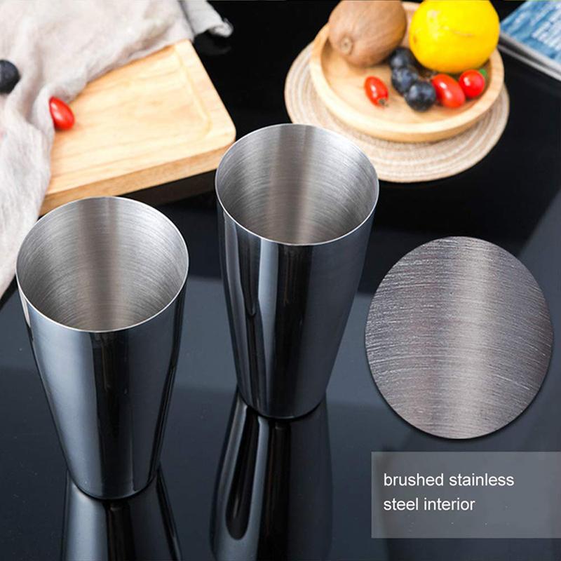 1/6/9/11pcs Boston Shaker Professional Stainless Steel Bartender Wine Cup Cocktail Mixer Martini Cocktail Shaker Bar Set 5