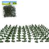 100Pcs Mini Classic Military Soldiers Figures Models Playset Desk Decor Toddler