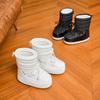 Waterproof and non-slip space boots 2025 winter new short tube thickened thermal cotton shoes big snow boots women