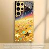 High-end Phone Case Electroplated Glass TPU PhoneCase for Samsung Galaxy S26 S25 S24 S23 S22 S21 FE,Ultra,Plus Dropresistant
