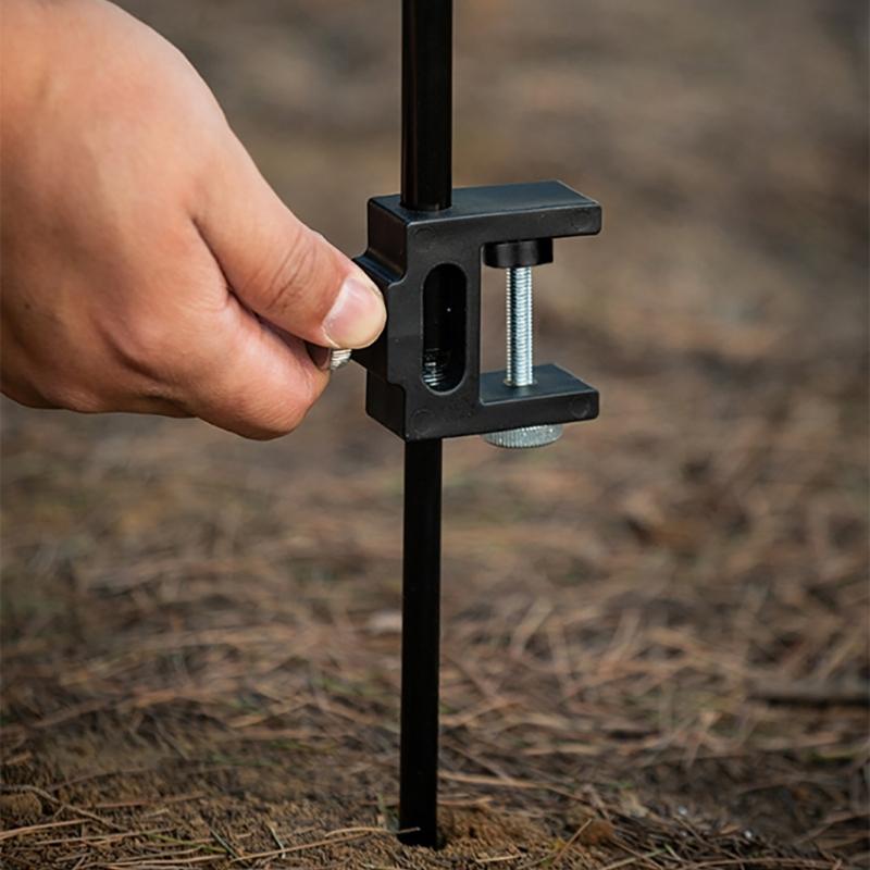 Support de lampe pliable portable Set de support de lampe de bureau multifonctionnel Lampe de camping pour le camping en plein air
