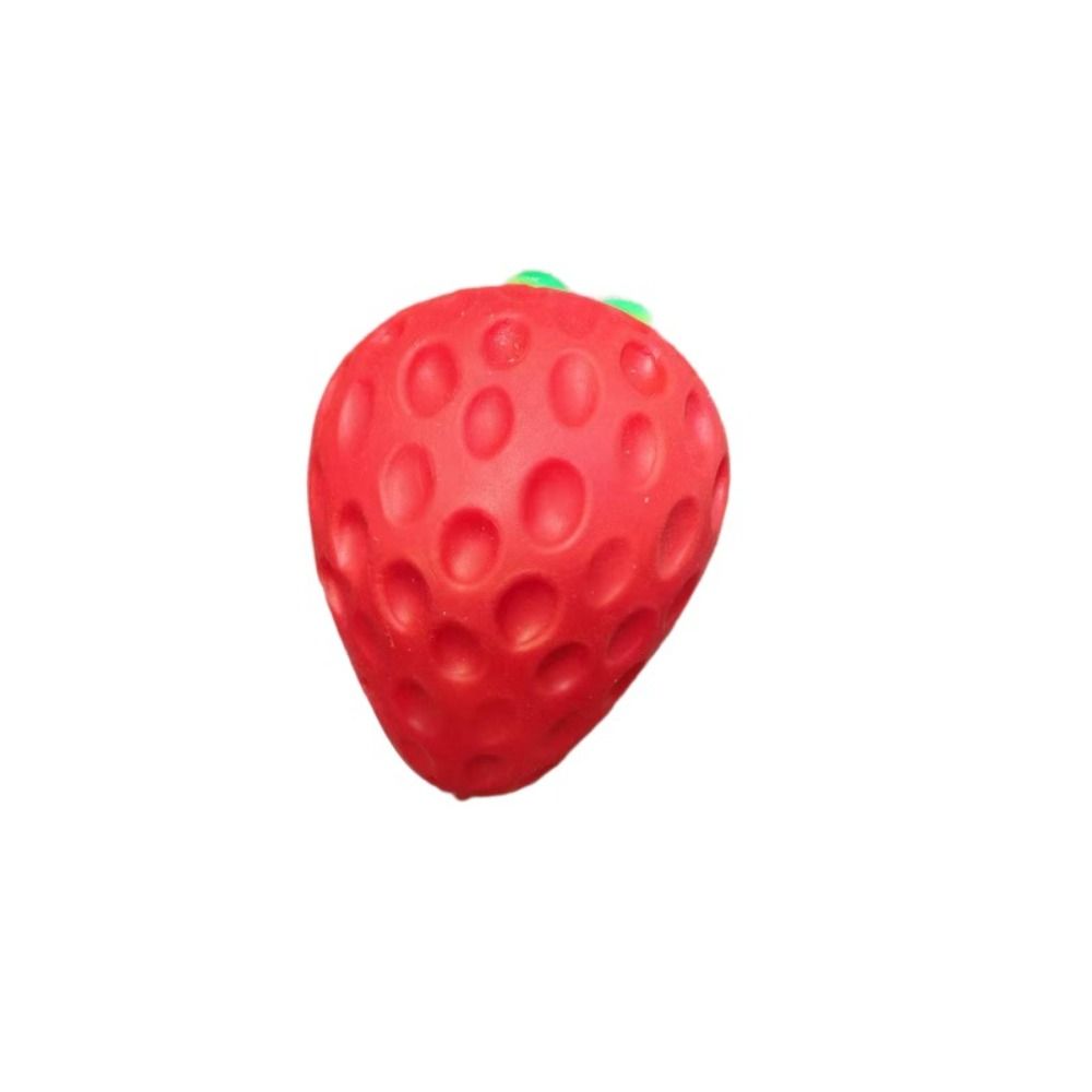 Finger Relax Strawberry Squishy Building Blocks Blocks Filled Squishy Crunchy Squishy Adult Kids