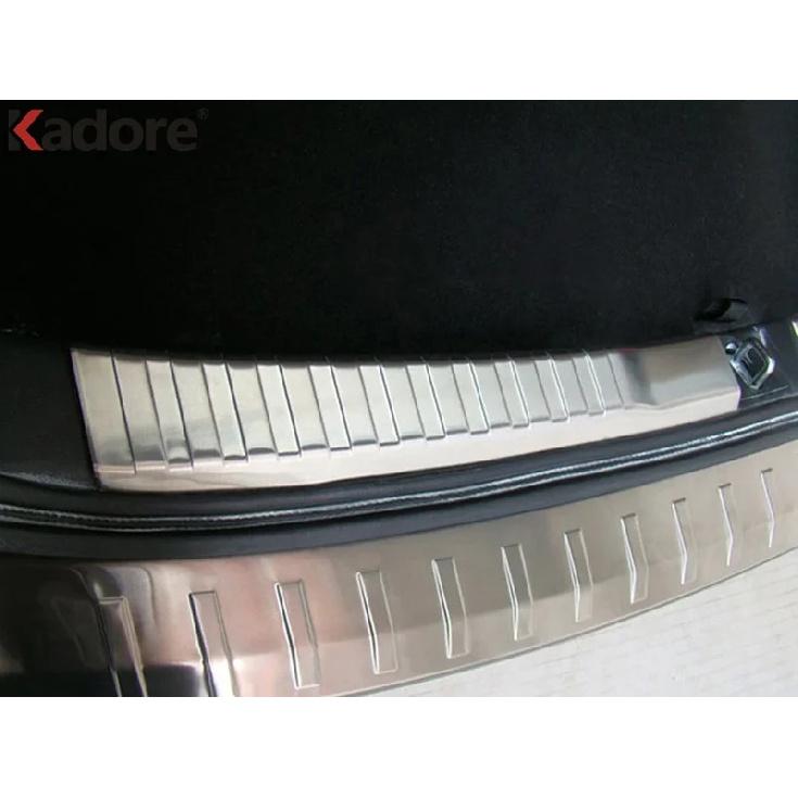 Tailgate Door Sill Plate Guard For Honda CRV CR-V 2012 2013 2014 Stainless Steel Car Rear Trunk Bumper Cover Trim Accessories