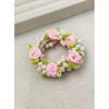 1 Pcs Women Fairyism Pearl Flower Headband Hair Accessory Suitable For Daily Hair Tying As A Gift
