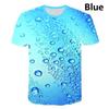 Men's Cool Beer T-shirt 3D Printed Personality Graphic Short Sleeve Tees Shirt Casual Summer Streetwear Kid Tops Women Clothes