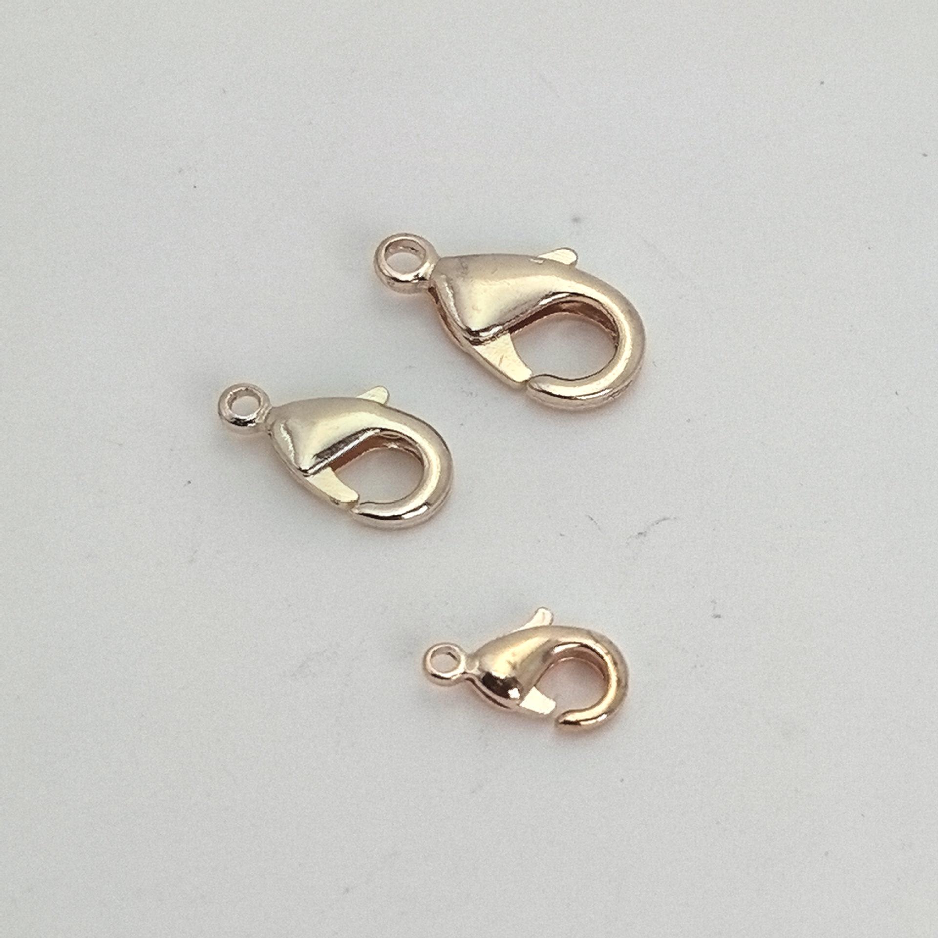 

Сделай сам Ожерелье и браслет из чистой меди с сохранением цвета Застежка-лобстер - Простые модные ювелирные аксессуары 10mm 901#