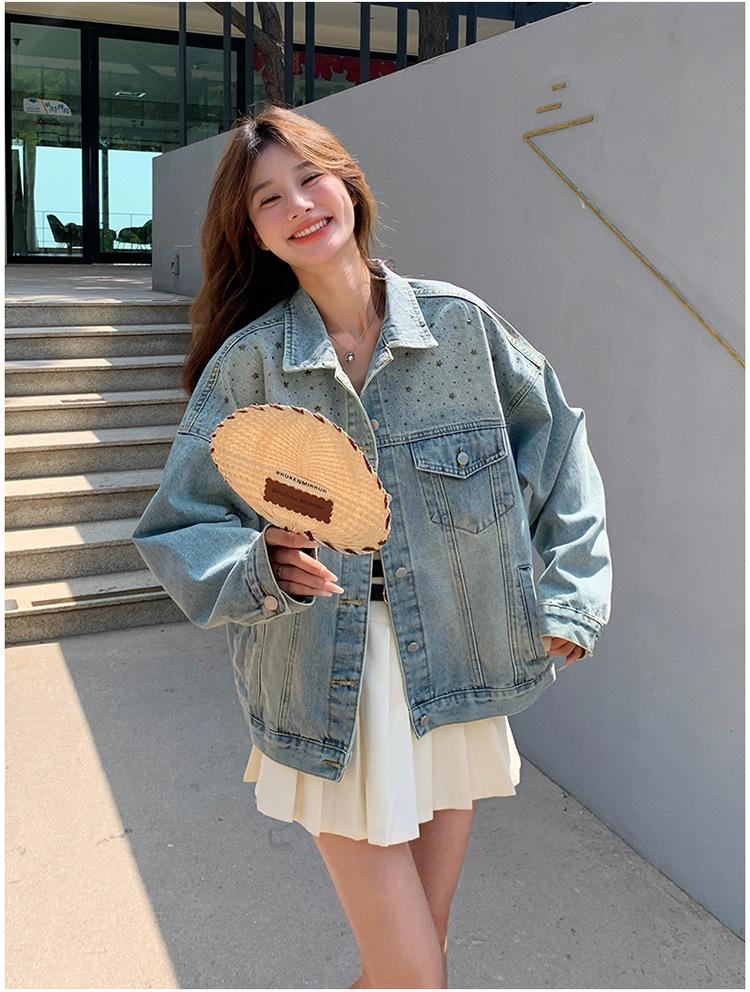 2025 American Hotfix Denim Jacket for Women: Stylish, Unique, and Popular