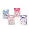 StoBag Floral Bowknot Gift Wrapping Bags Romantic Paper Handbag for Sweets Wedding Party Children's Birthday Candy Packaging