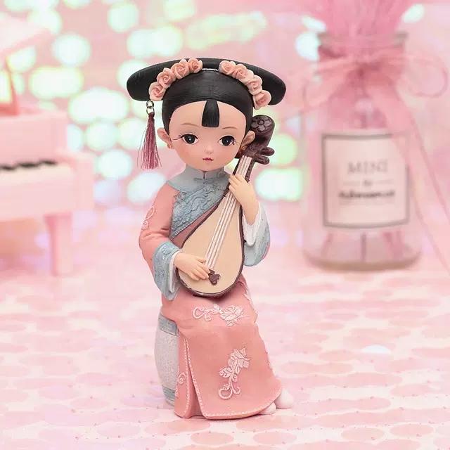 

Кукла-принцесса в дворцовом стиле, ручная работа, придворная, ретро, кукольные украшения, изысканные китайские подарки